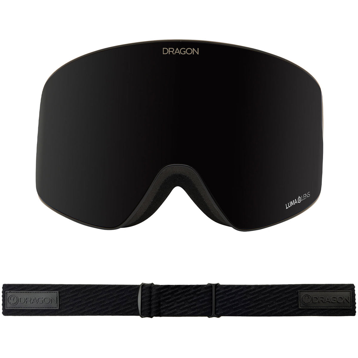 Dragon PXV Asian Fit Snow Goggles 2023 Midnight Lumalens Midnight Lens With Lumalens Violet Lens