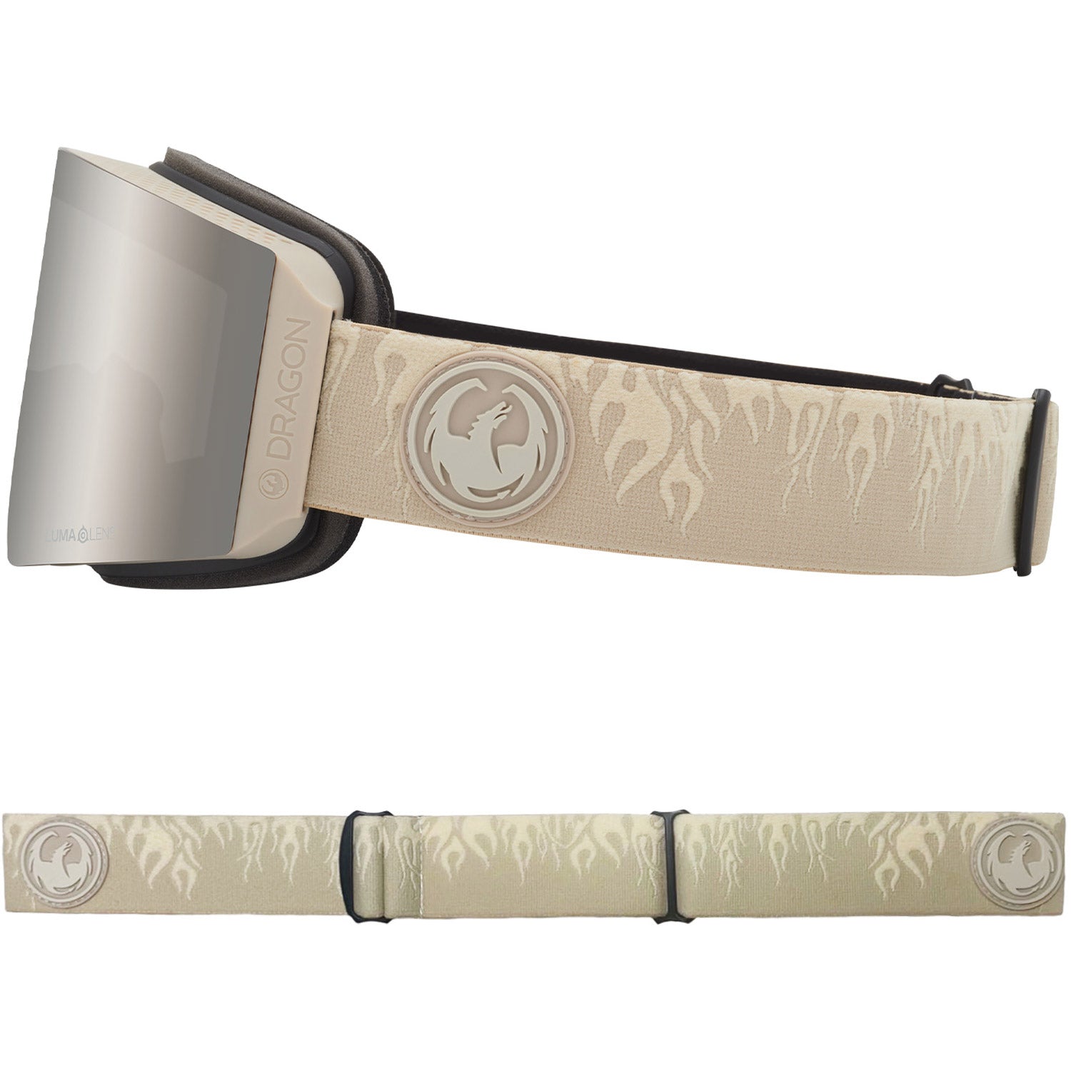 Dragon RVX OTG MAG Snow Goggles 2023 Jossi Wells Signature Lumalens Silver Ion Lens with Lumalens Amber Lens