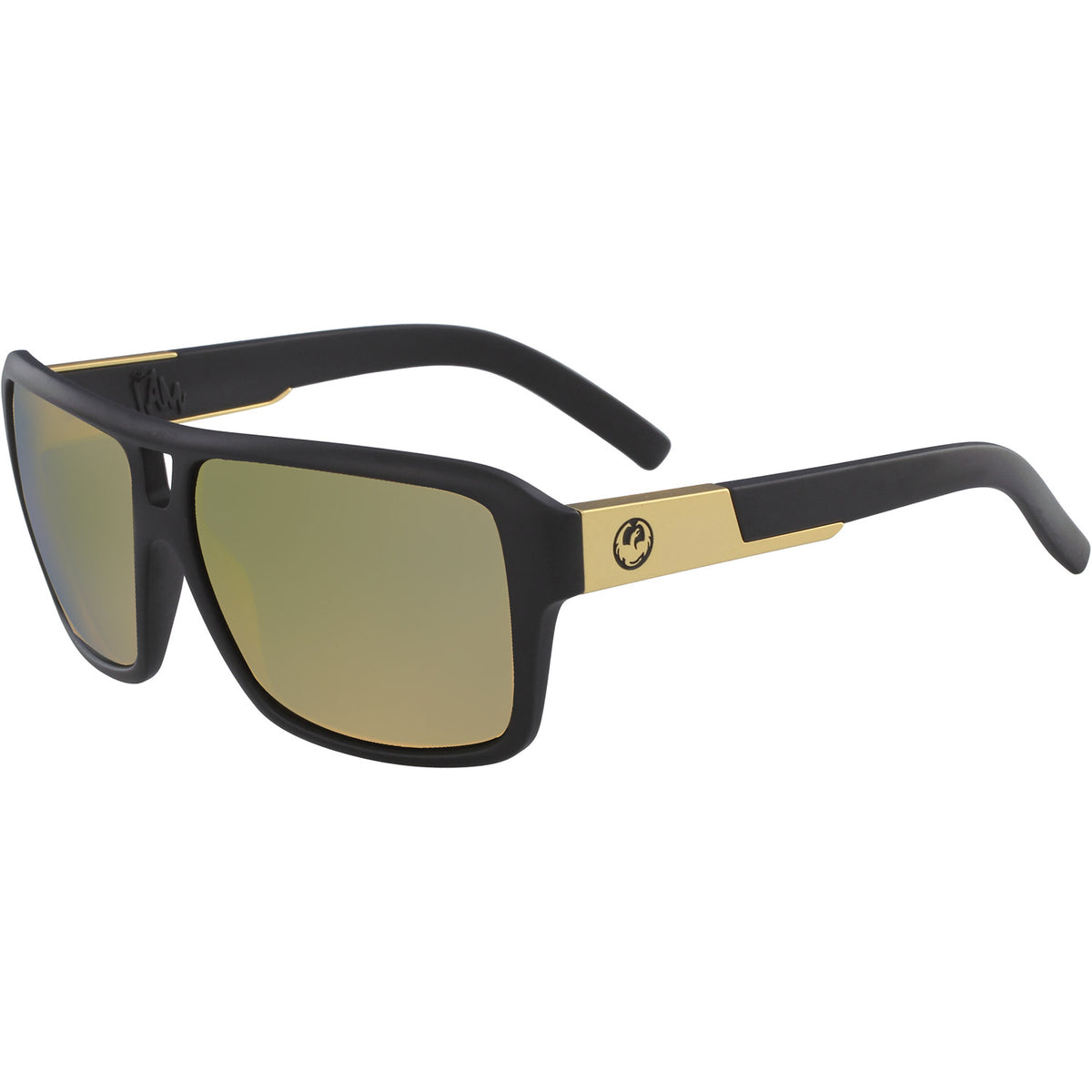 Dragon The Jam Sunglasses Matte Black w/ Lumalens Rose Gold Ion