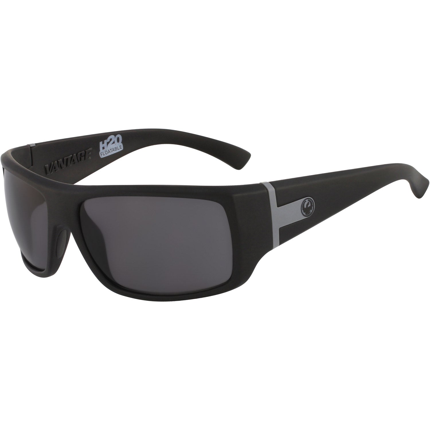 Dragon Vantage Sunglasses H2O Matte Black w/ Lumalens Grey