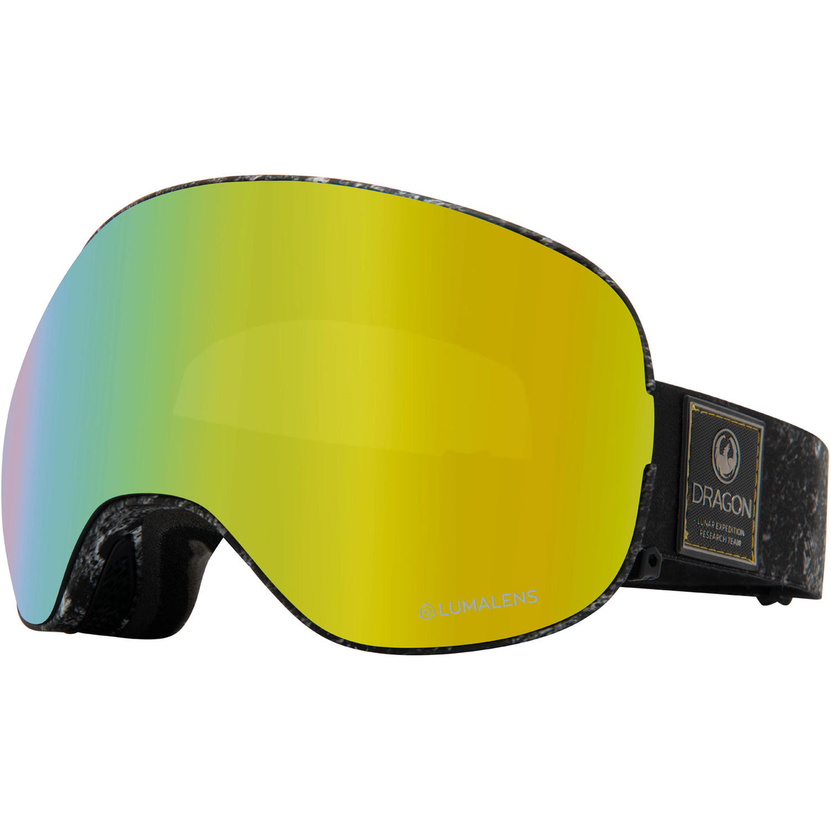 Dragon X2 Goggle 2020 Lunar - Lumalens Gold Ion w/ Lumalens Amber Lens