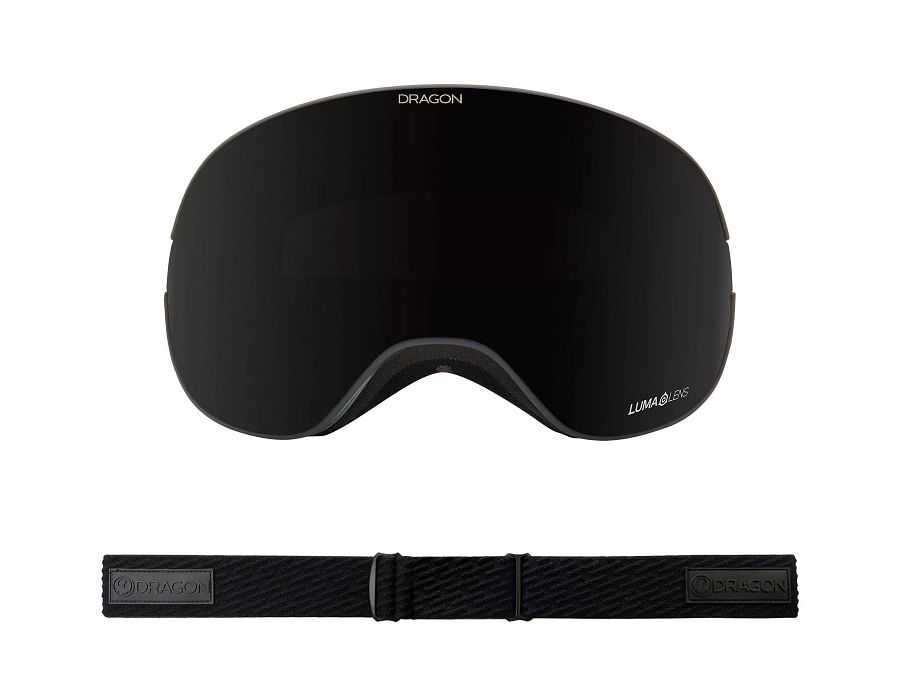 Dragon X2 Snow Goggles 2023 Midnight Lumalens Midnight Lens With Lumalens Violet Lens