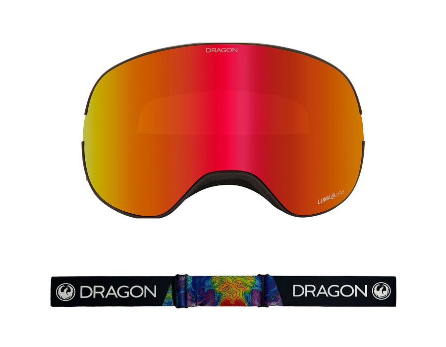 Dragon X2 Snow Goggles 2023 Thermal Lumalens Red Ion Lens With Lumalens Rose Lens