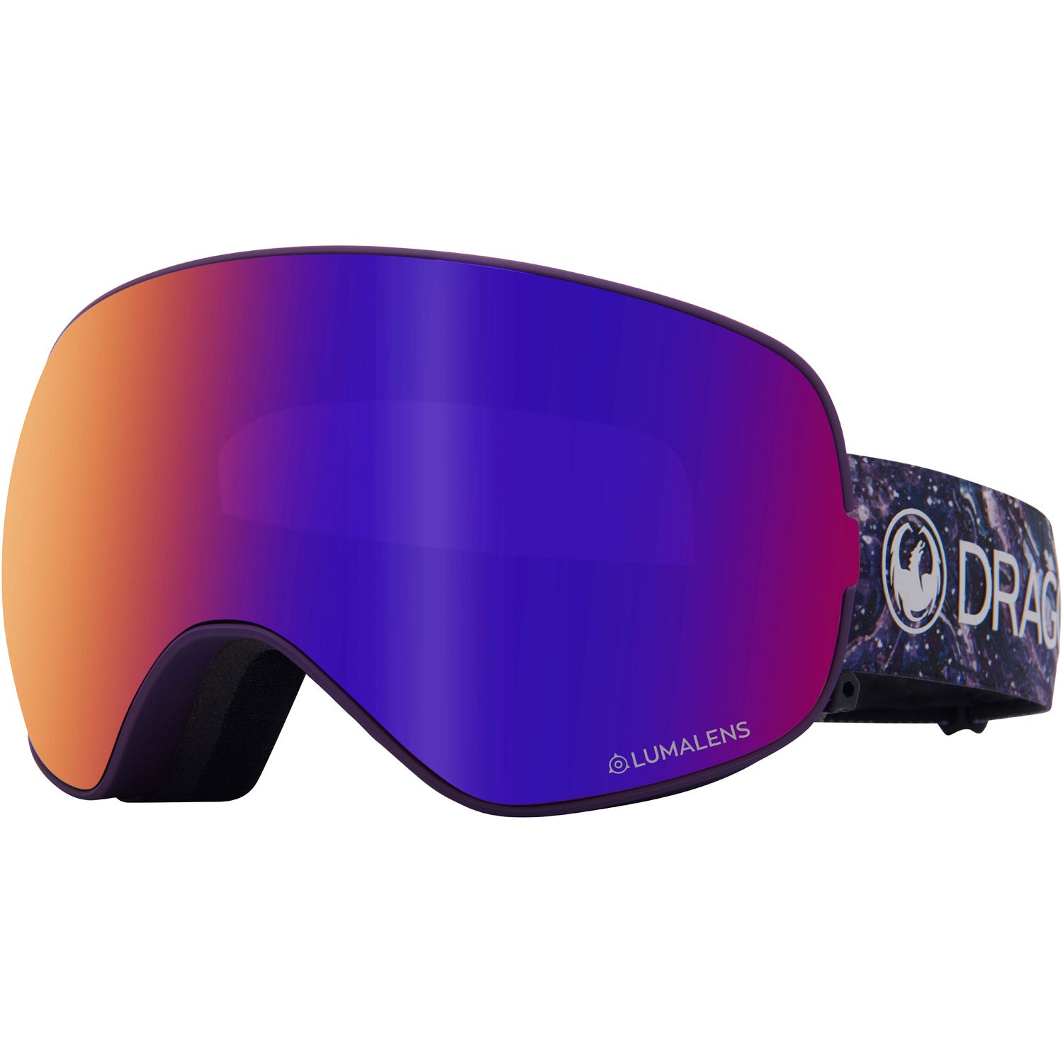 Dragon X2s Goggle 2020 Lavender - Lumalens Purple Ion w/ lumalens Amber Lens