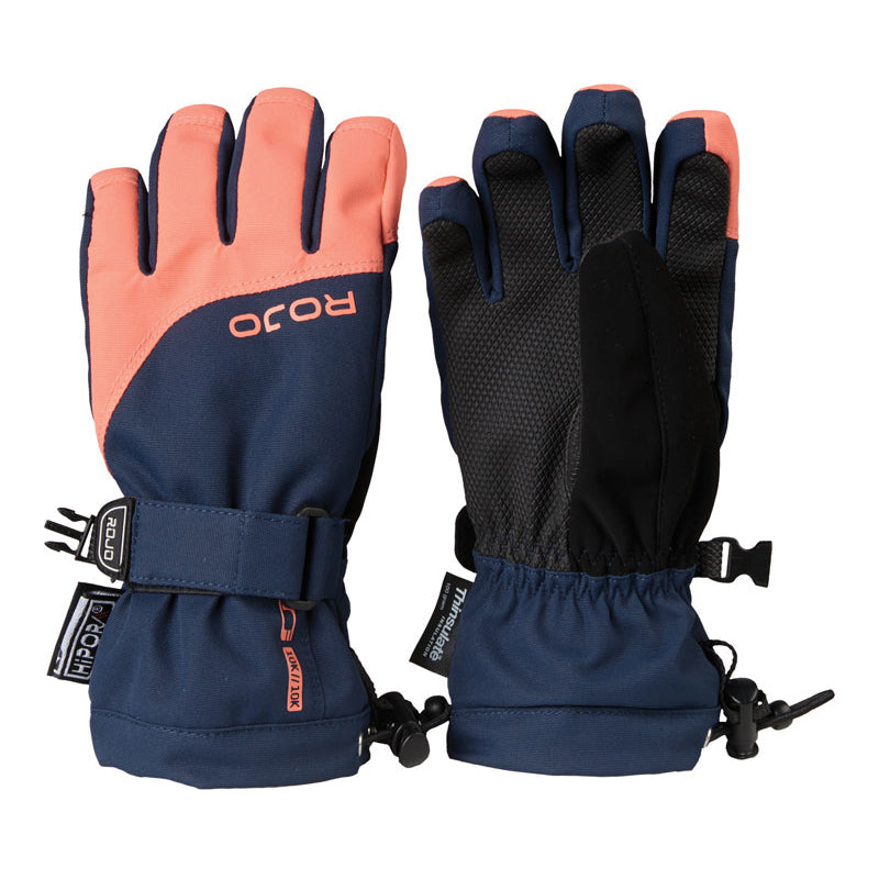 Rojo Maximise Girls Snow Glove 2018 Living Coral
