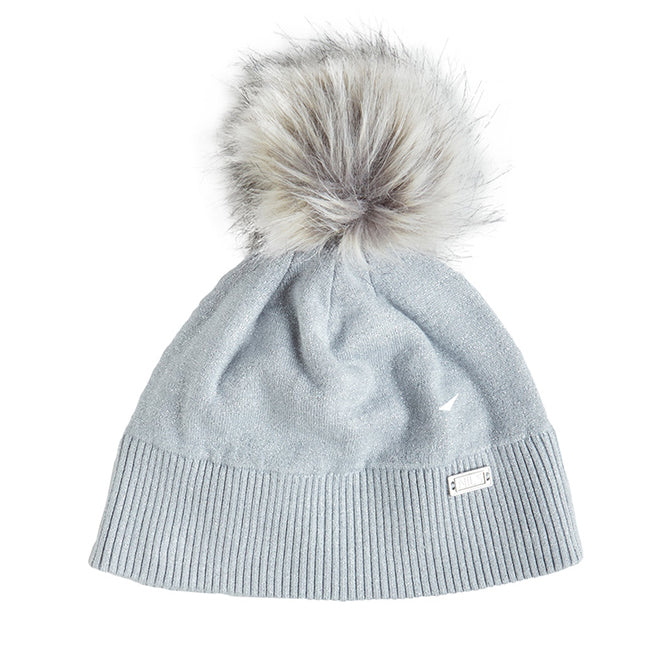 Nils Stella Womens Knit Hat 2018 Silver