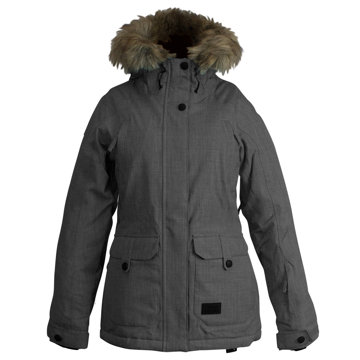 Powder Room Cloud Insulated Snow Jacket 2018 Volcanic Glass