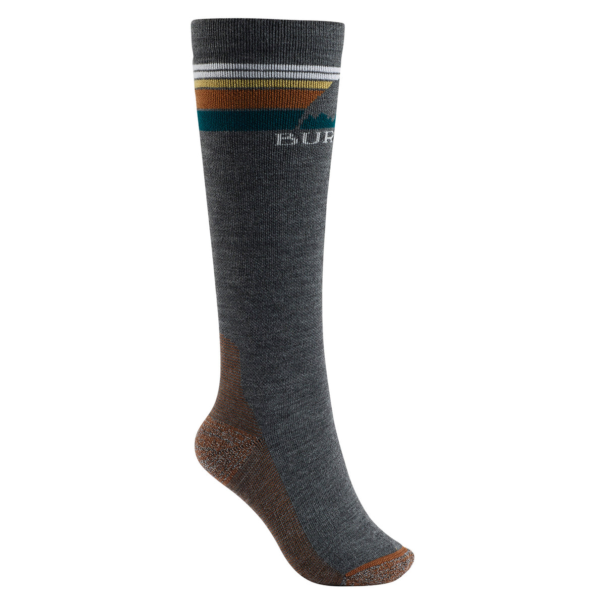 Burton Womens Emblem Midweight Snowboard Sock 2019 True Black
