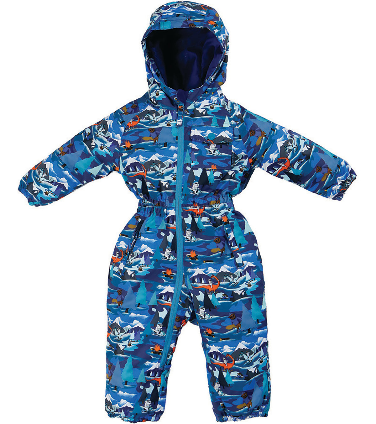 Elude Infant Onesie 2020 Mountain Man Blue Sapphire