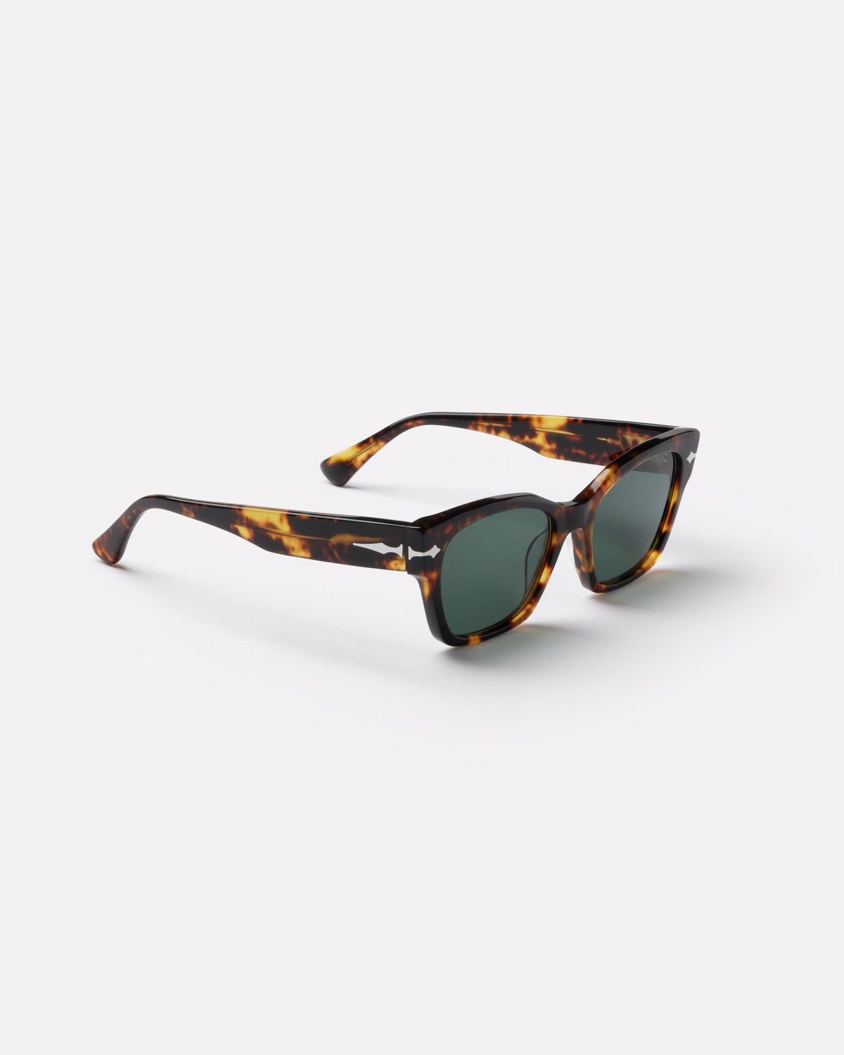 Epokhe Desire Sunglasses Tortoise Polished / Green
