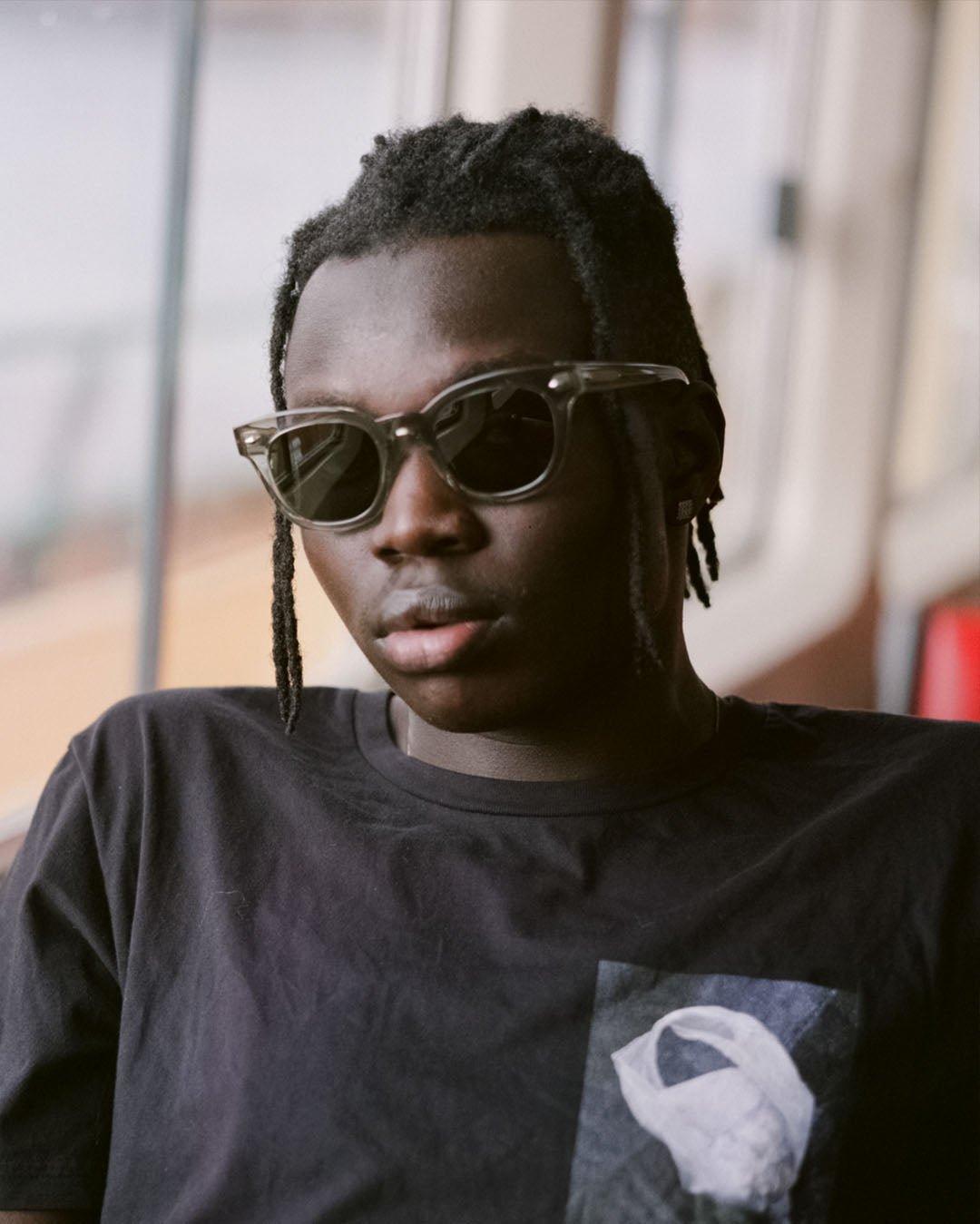 Epokhe Dylan Sunglasses Smoked Crystal Polished / Green