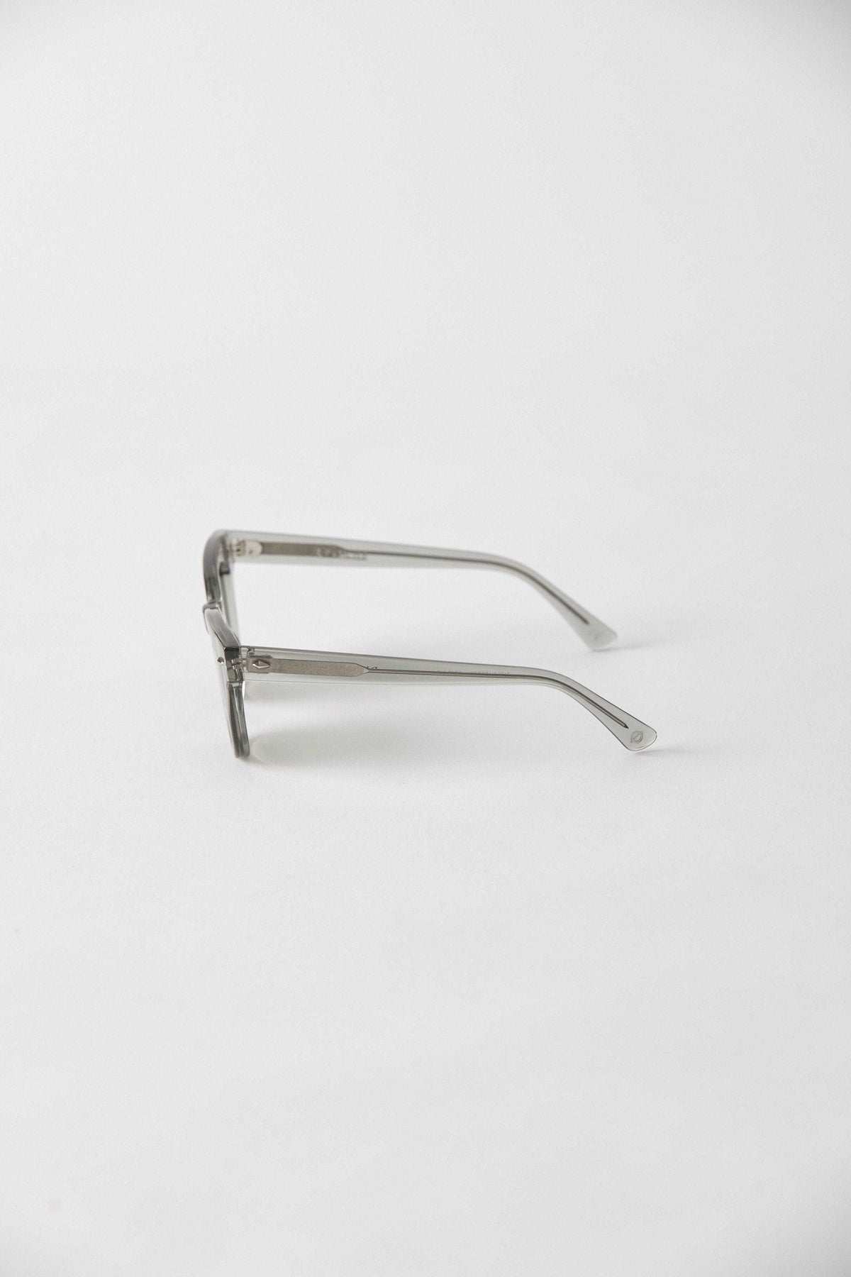 Epokhe Dylan Sunglasses Smoked Crystal Polished / Green