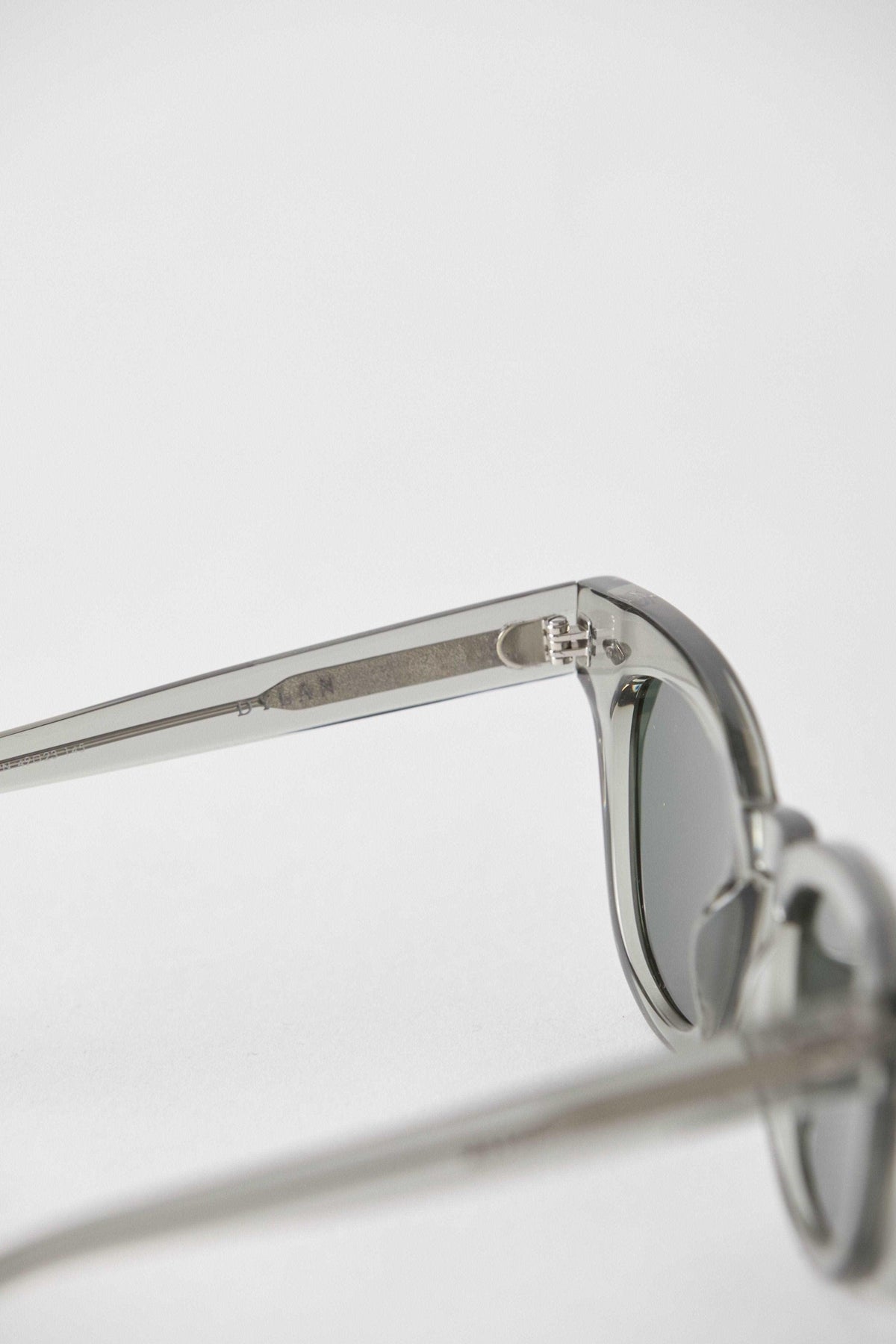 Epokhe Dylan Sunglasses Smoked Crystal Polished / Green