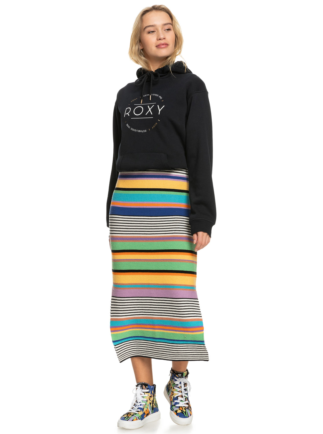 Womens Surf Stoked Brushed Hoodie