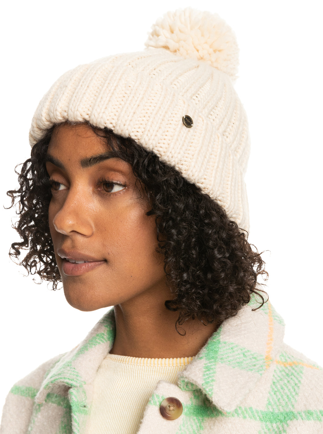 Womens Opal Ocean Knitted Beanie