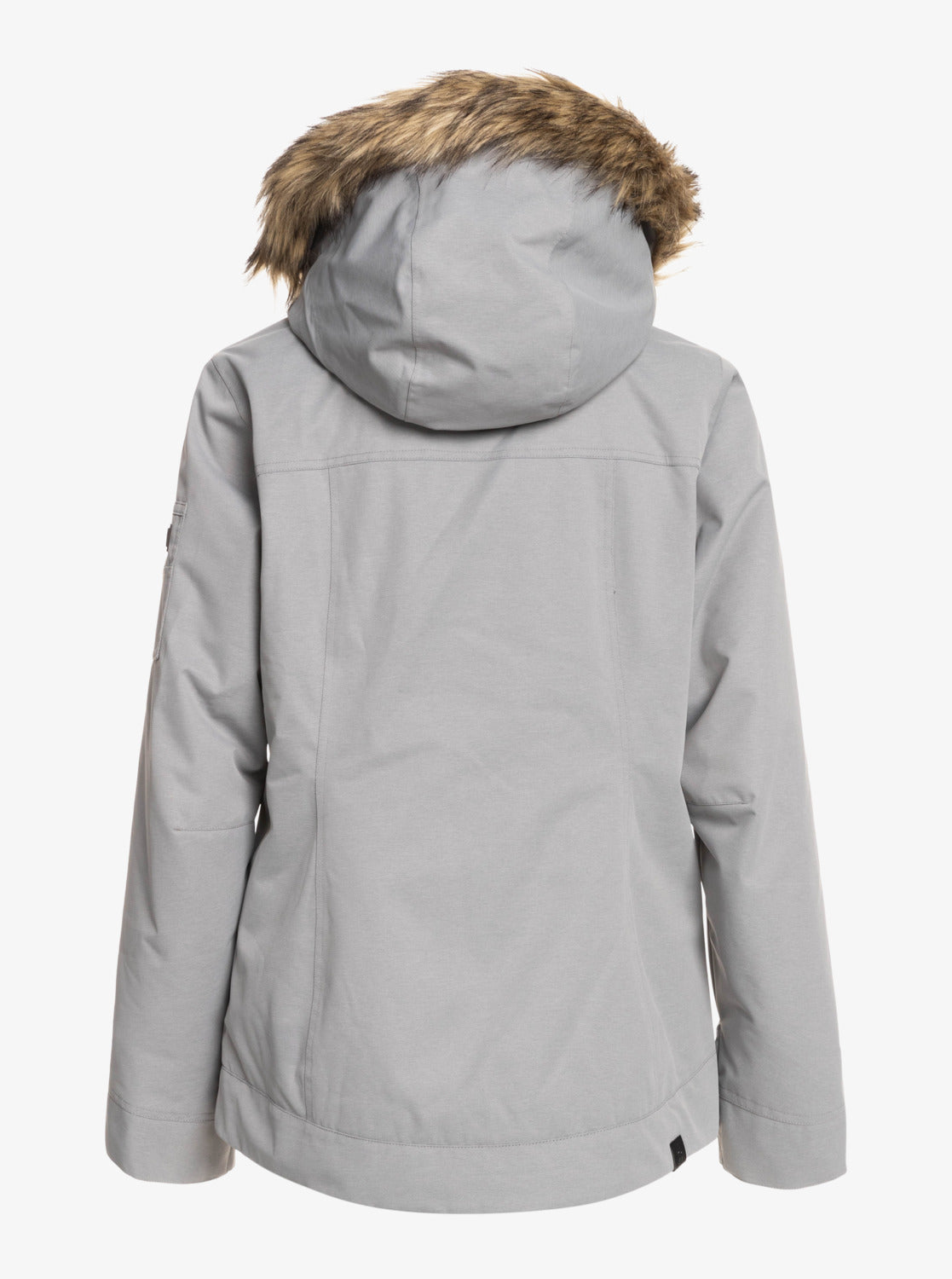 Roxy Womens Meade Insulated Snow Jacket Grey Heather