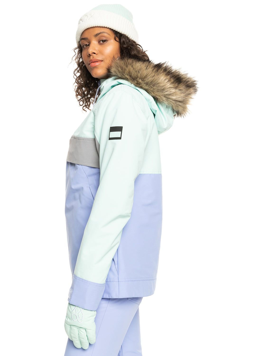 Roxy Womens Shelter Insulated Snow Jacket Fair Aqua