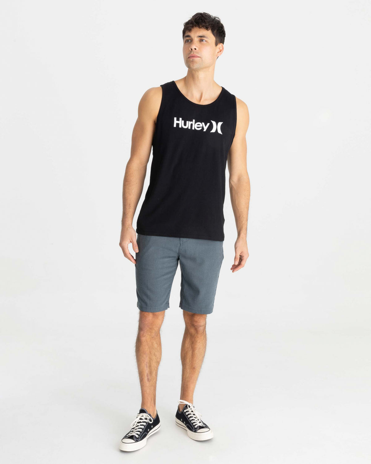 Everyday Washed One And Only Hurley Mens Solid Singlet