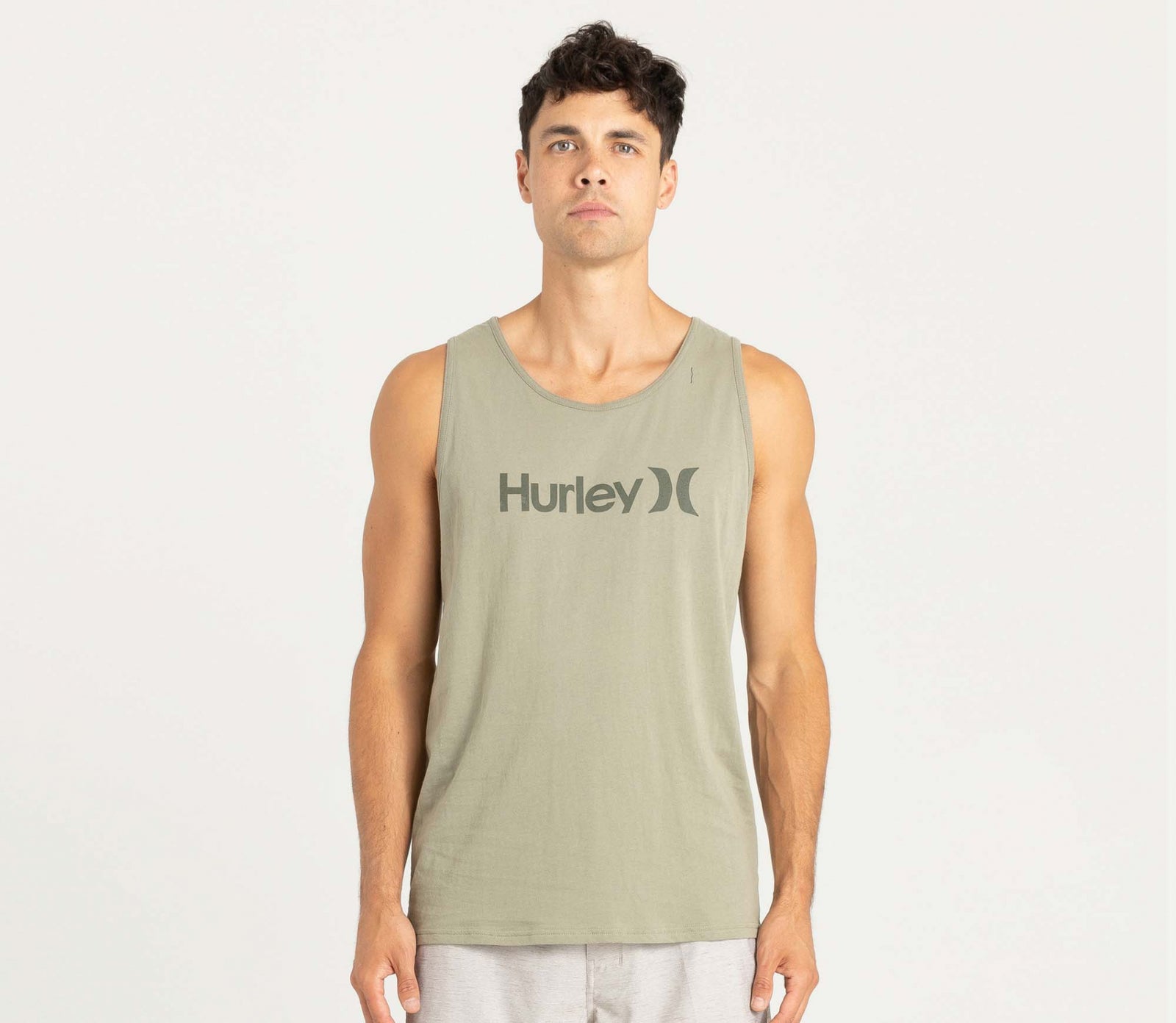 Everyday Washed One And Only Hurley Mens Solid Singlet