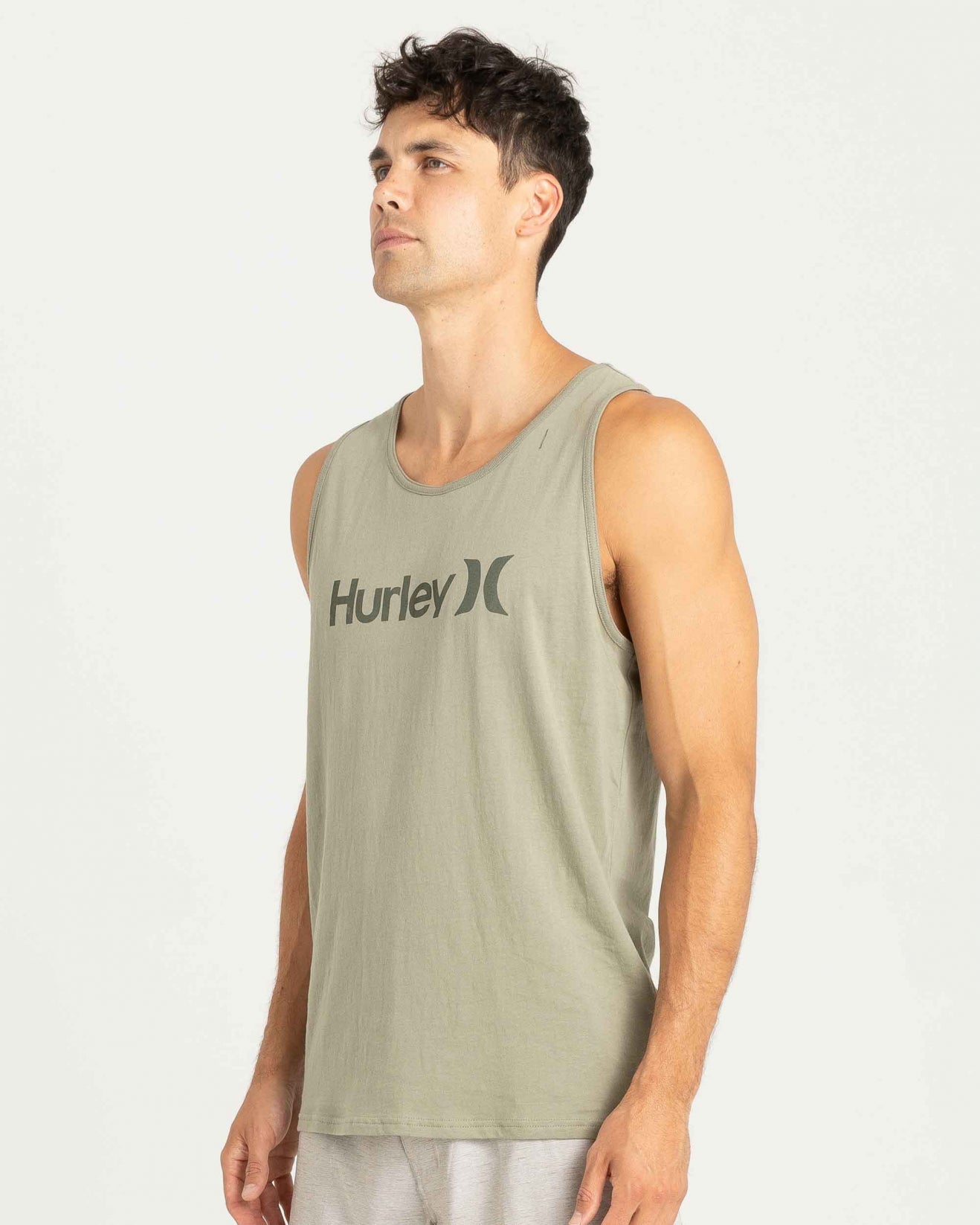 Everyday Washed One And Only Hurley Mens Solid Singlet