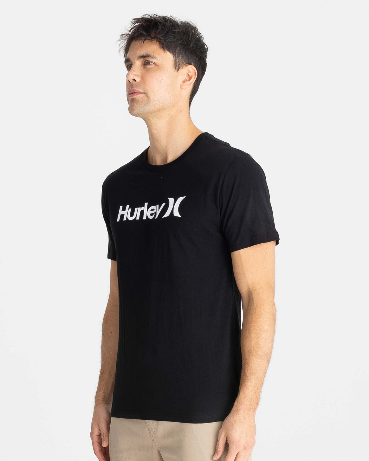 Everyday Washed One And Only Solid Hurley Mens Short Sleeve T Shirt