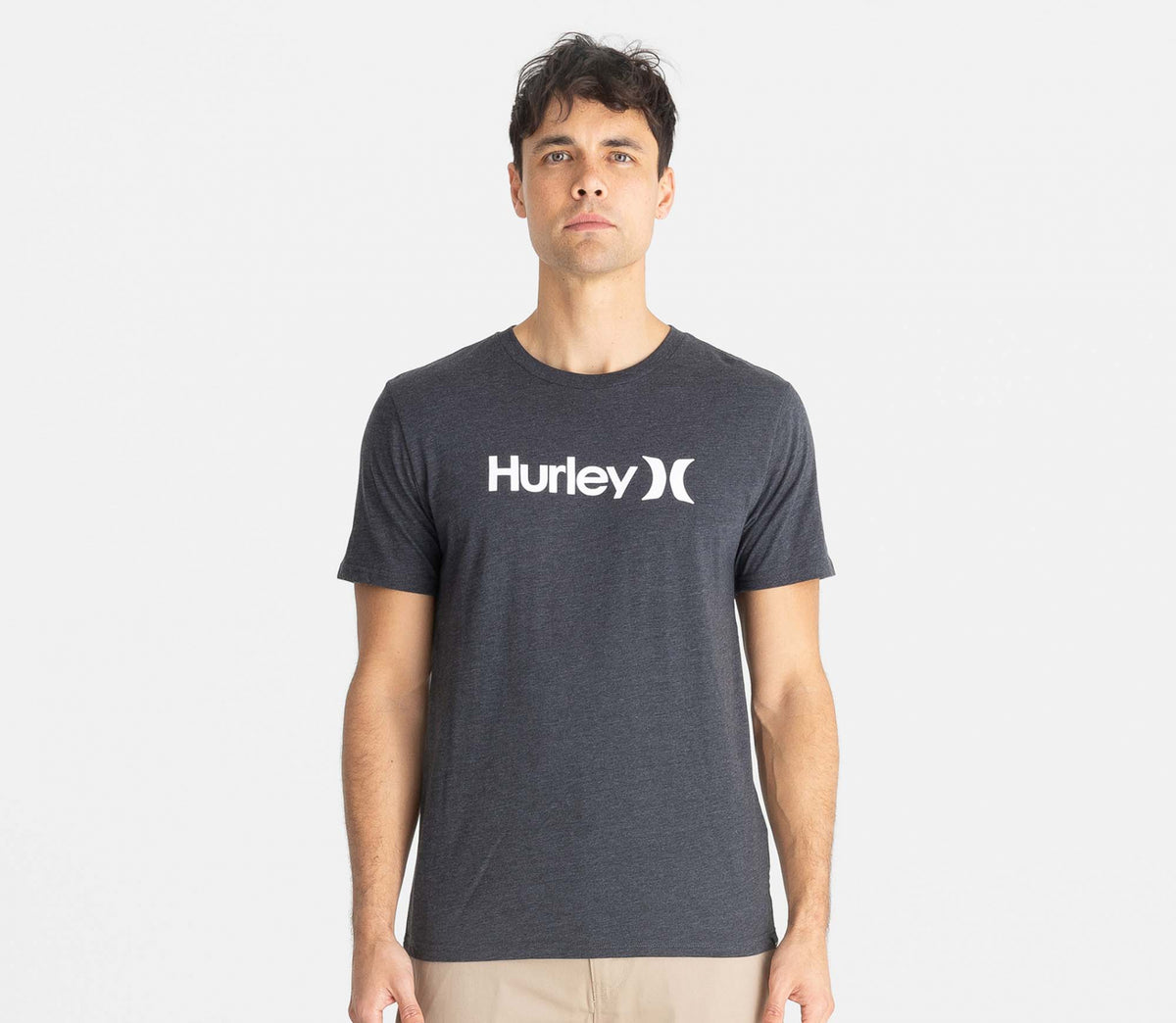 Everyday Washed One And Only Solid Hurley Mens Short Sleeve T Shirt