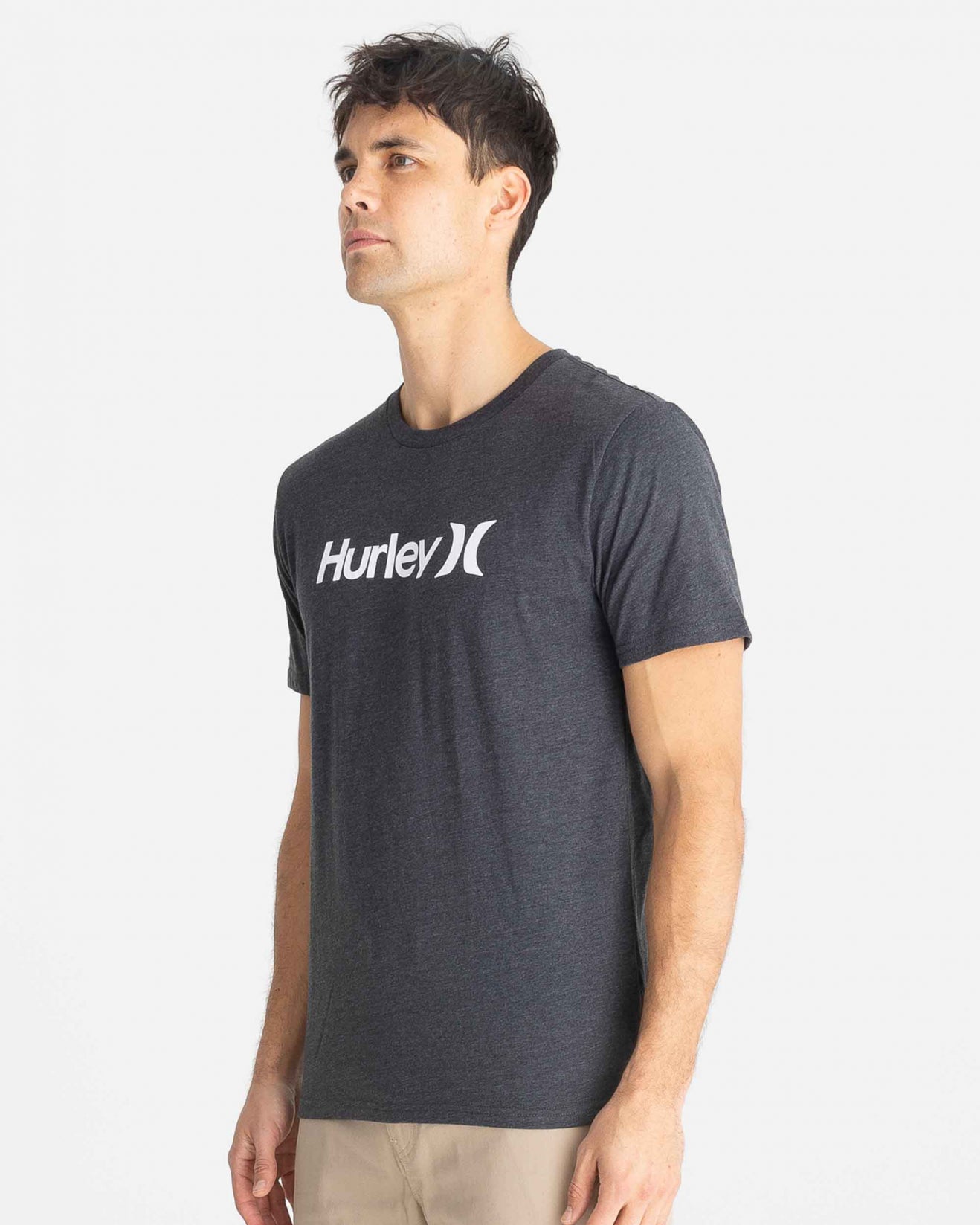 Everyday Washed One And Only Solid Hurley Mens Short Sleeve T Shirt