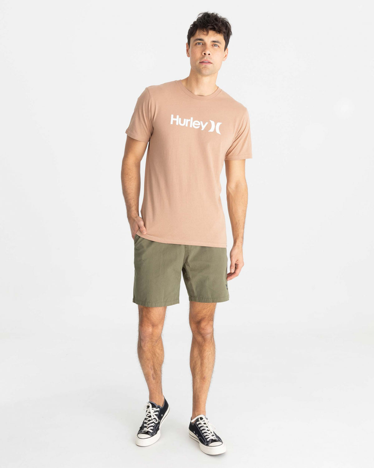 Everyday Washed One And Only Hurley Mens T Shirt