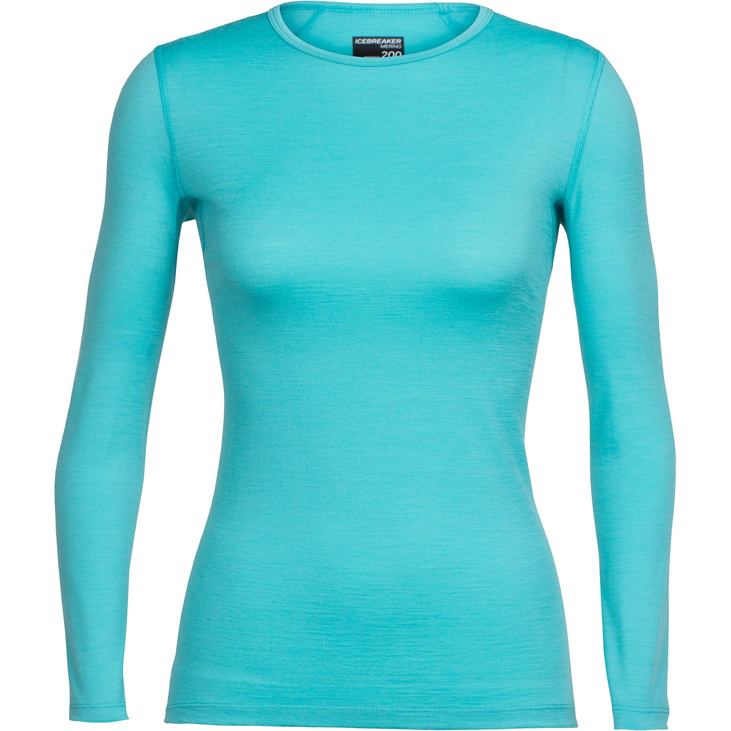 Icebreaker Oasis Longsleeve Crewe Womens Thermal Top 2018 LGN