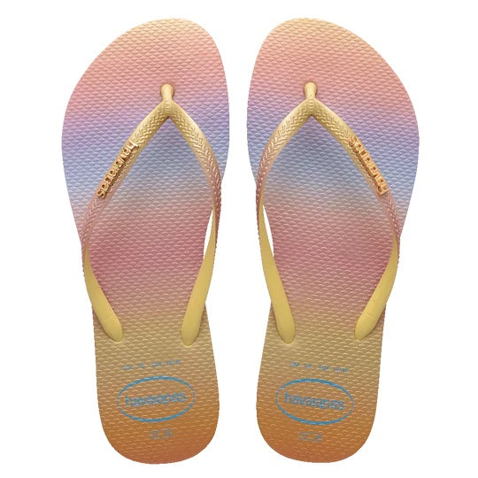 Slim Metal Logo Gradient Thongs