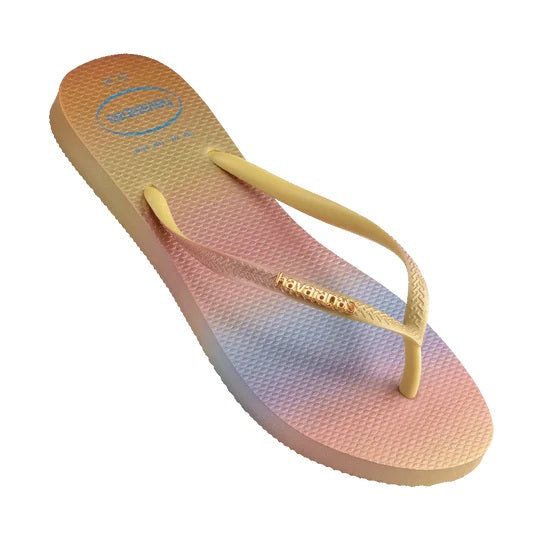 Slim Metal Logo Gradient Thongs