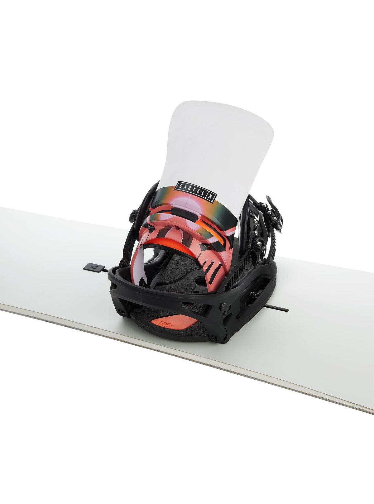 Burton Cartel X EST® Snowboard Bindings 2022 Black / white / graphic