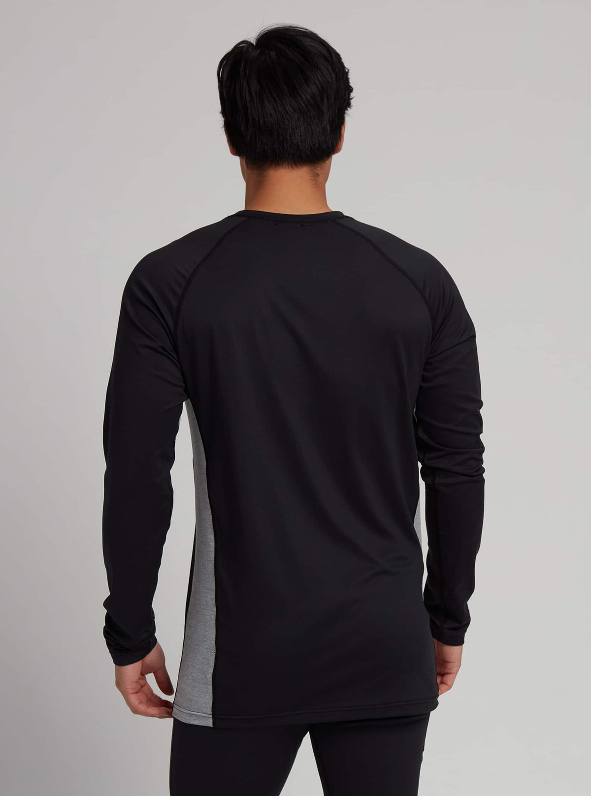 Burton Midweight X Base Layer Crew 2022 True black / gray heather