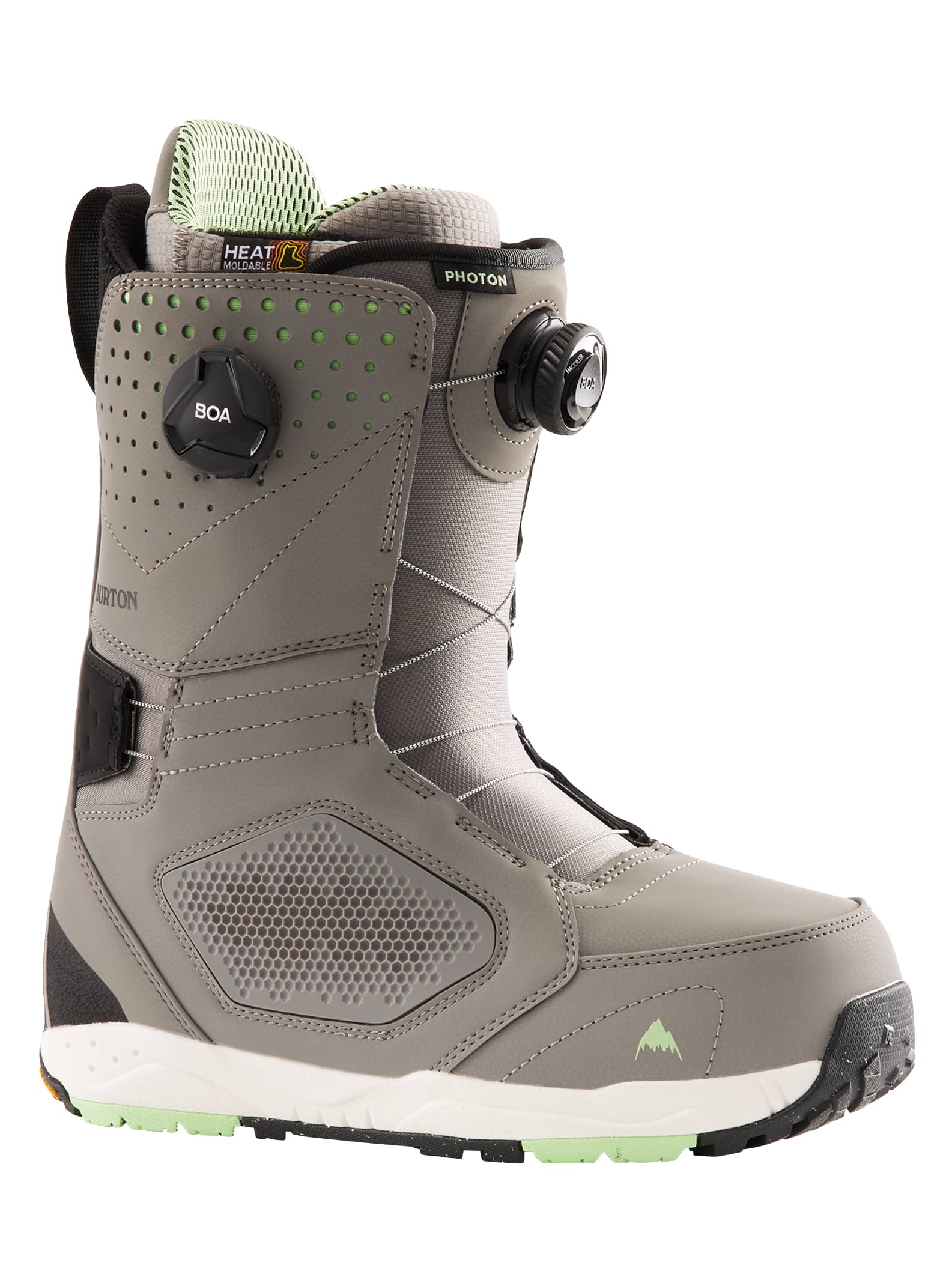 Burton Photon BOA® Snowboard Boot 2022 Gray / green