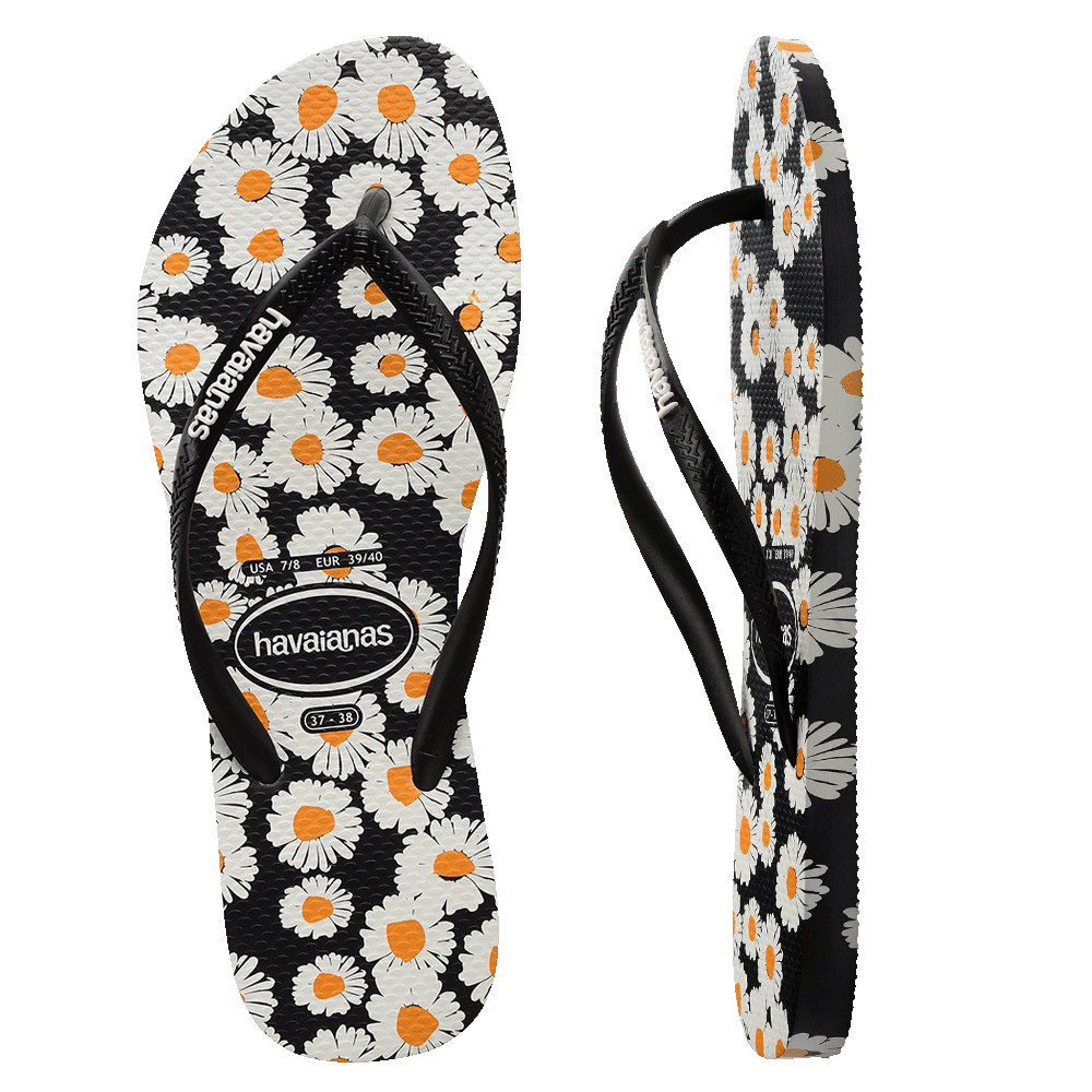 Havaianas Slim Daisy Caitii Thongs Auski Australia