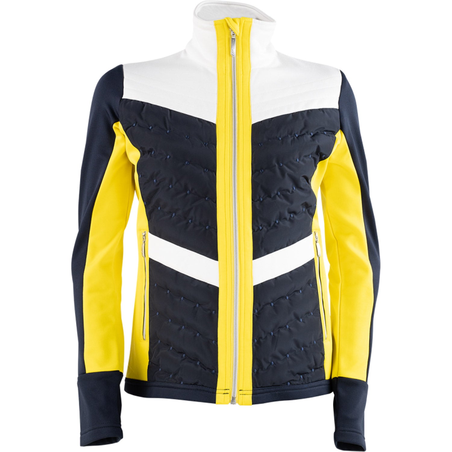 Henri Duvillard Chanrossa Midlayer Jacket 2020 Navy Yellow