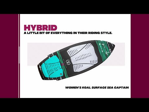Womens Koal Surface Sea Captain Wake Surf 2023