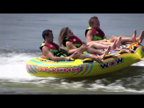 Macho 3 Person Ski Tube
