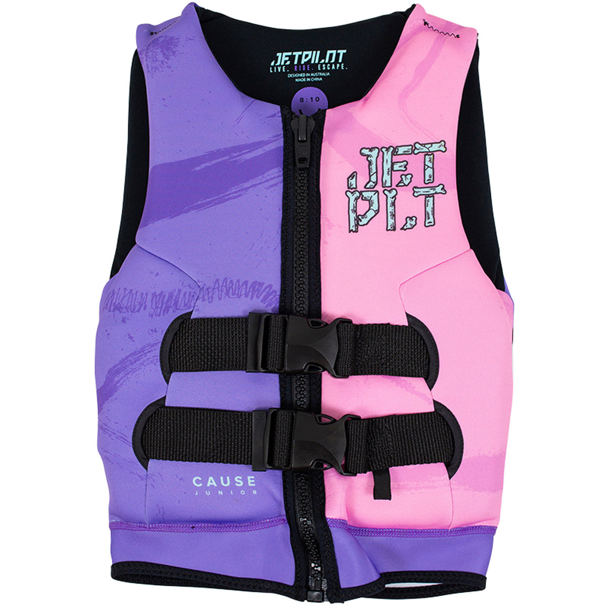 Jetpilot The Cause Neo Jr Vest 2021 Purple Pink