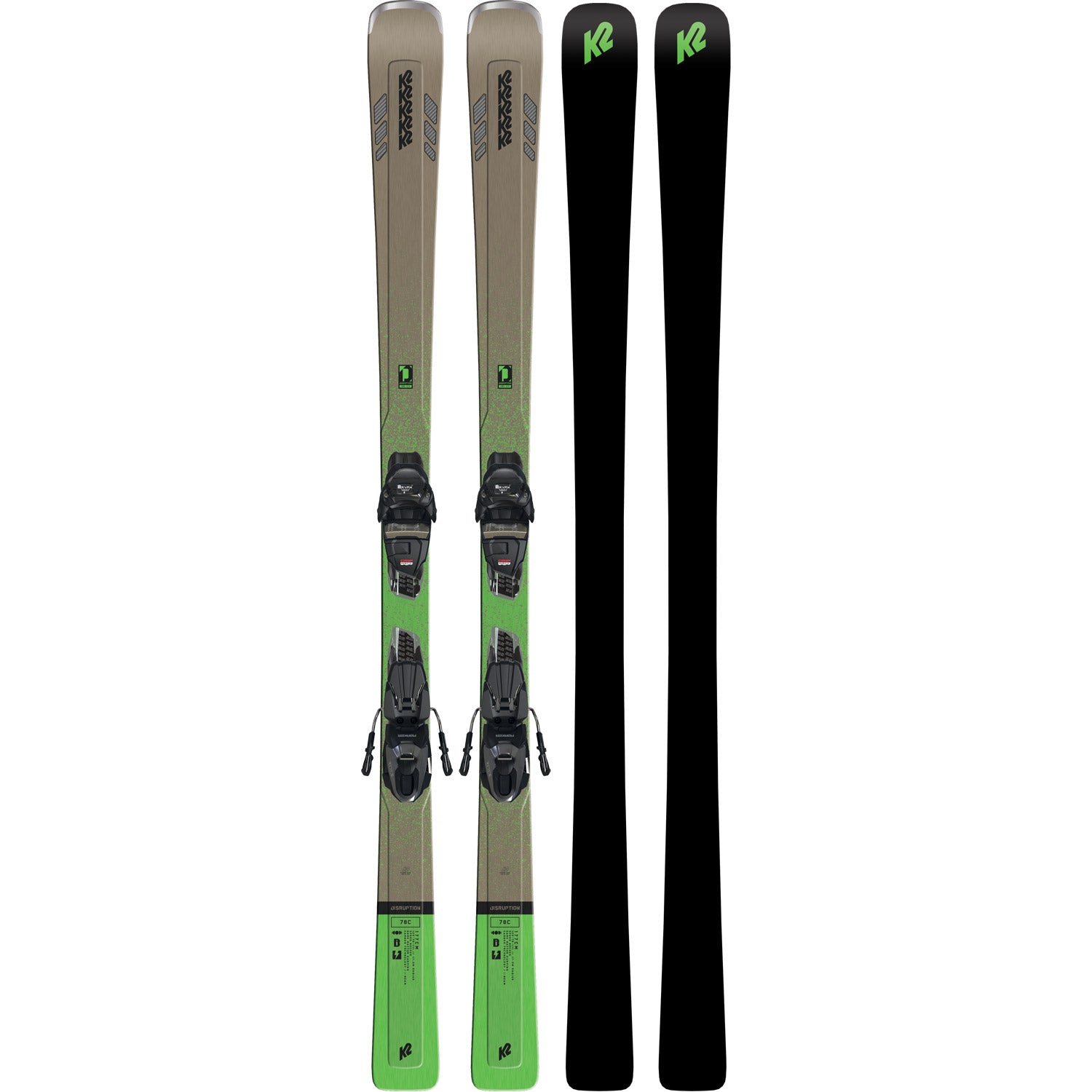 k2 disruption 78c women's skis 2023 Disruption 78C Skis w/ ER3 10 Binding 2023