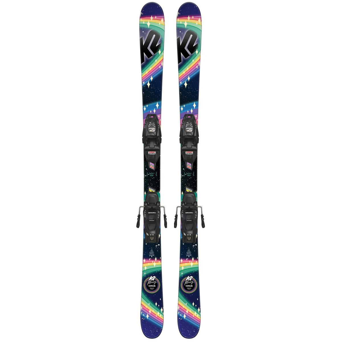 Missy Jr Skis w/ 4.5 FDT Bindings
