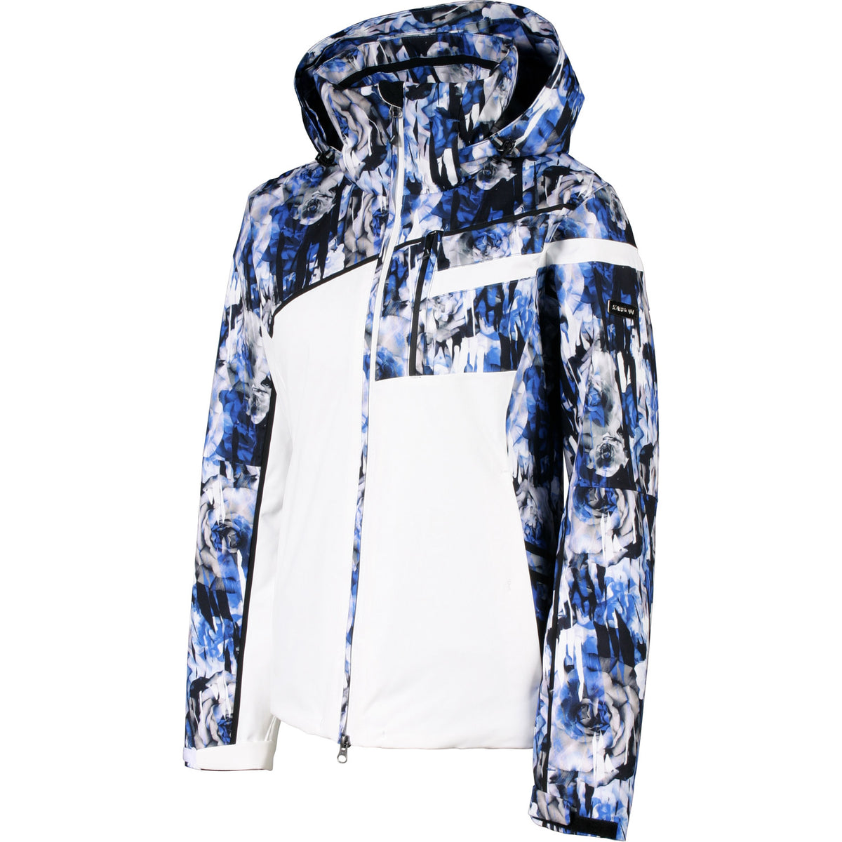 Karbon Opal Print Ski Jacket 2021 Arctic White