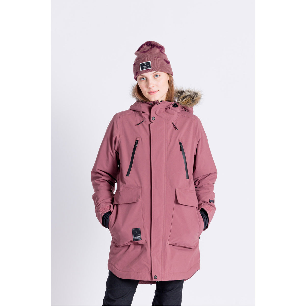 L1 Fairbanks Snowboard Jacket burnt Rose