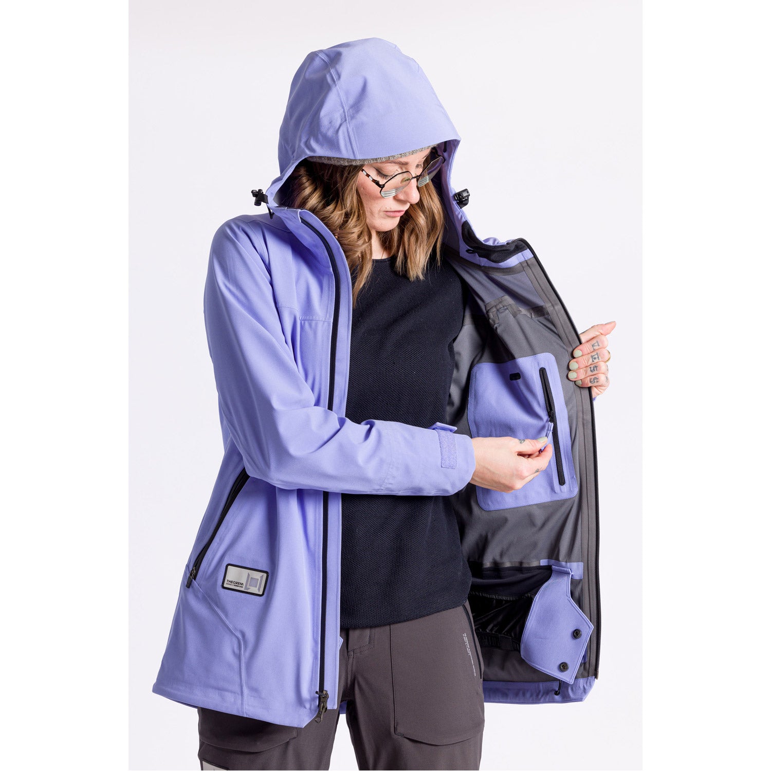 L1 Nightwave Snowboard Jacket Ultra Violet