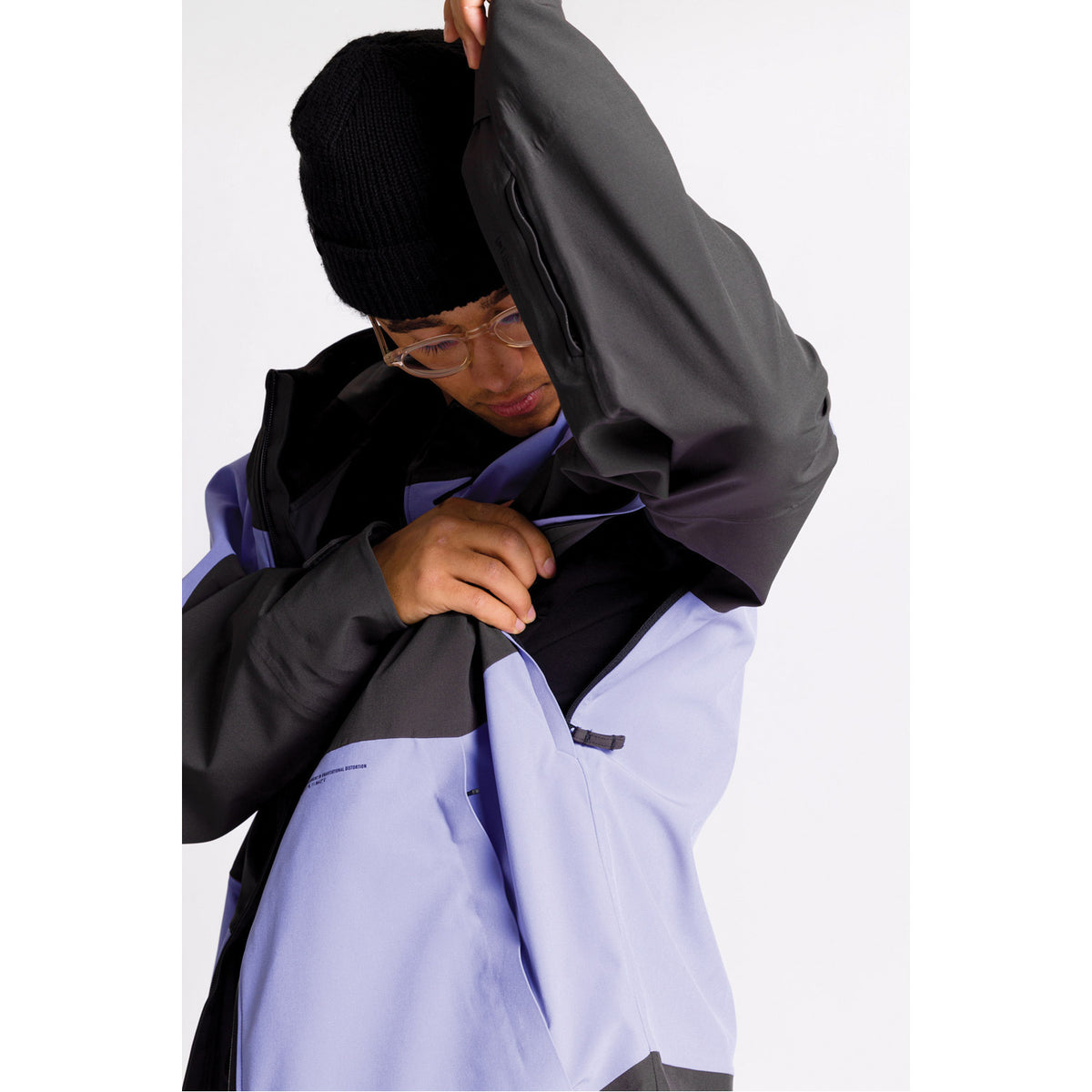 L1 Parton Snowboard Jacket Phantom / Ultraviolet