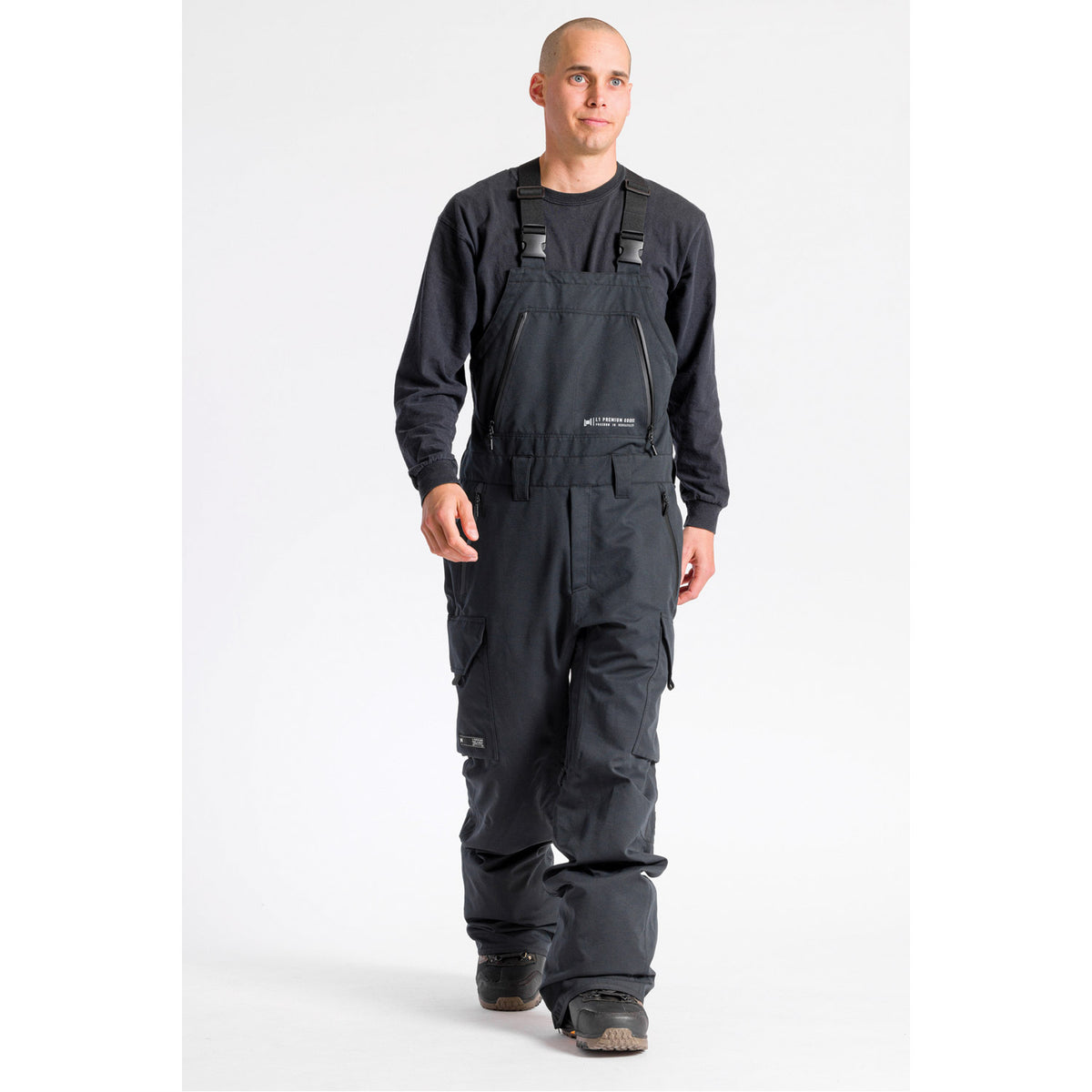 L1 Sentinal Bib Pant Black