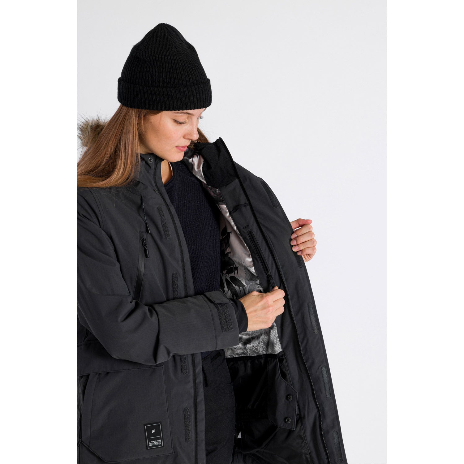 L1 Snowblind Snowboard Jacket Phantom