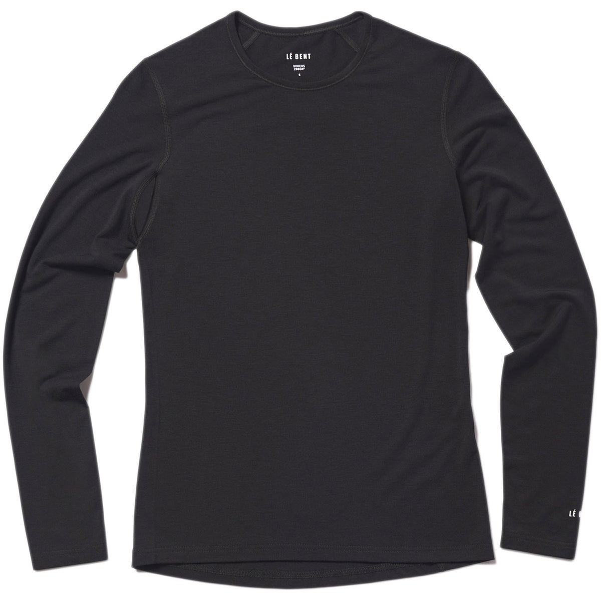 Le Bent Women's Core 200 Thermal Crew Top Black