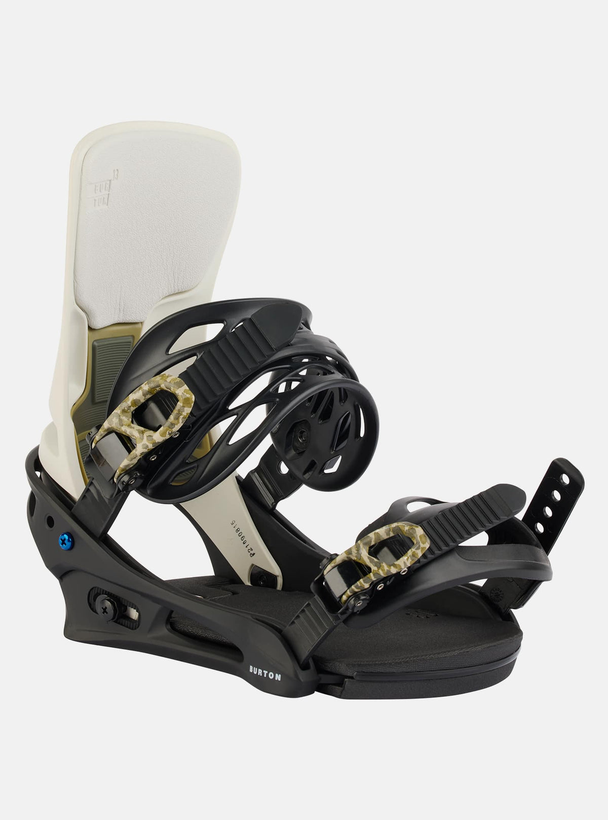 Burton Men's Burton Cartel X Re:Flex Snowboard Bindings Black/Stout White/Logo
