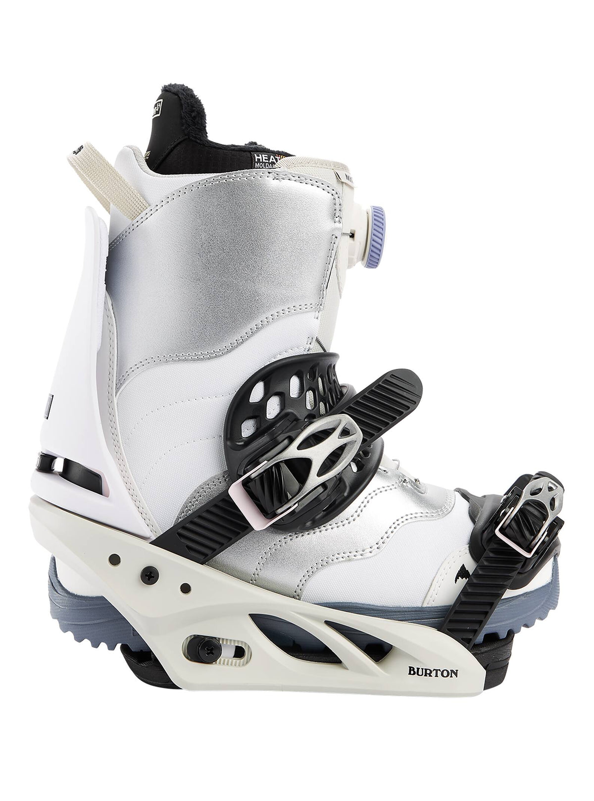 Burton Lexa X Re:Flex Snowboard Binding 2022 White / gray / logo